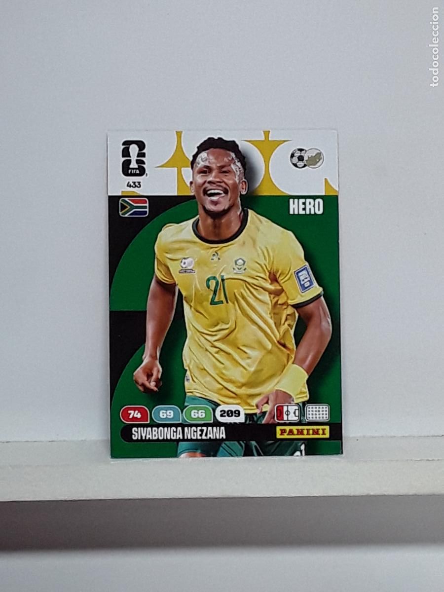 Football Stickers: ADRENALYN MUNDIAL 2026 WORLD CUP 26 ALBUM PANINI N 433 SUDAFRICA SIYABONGA NGEZANA