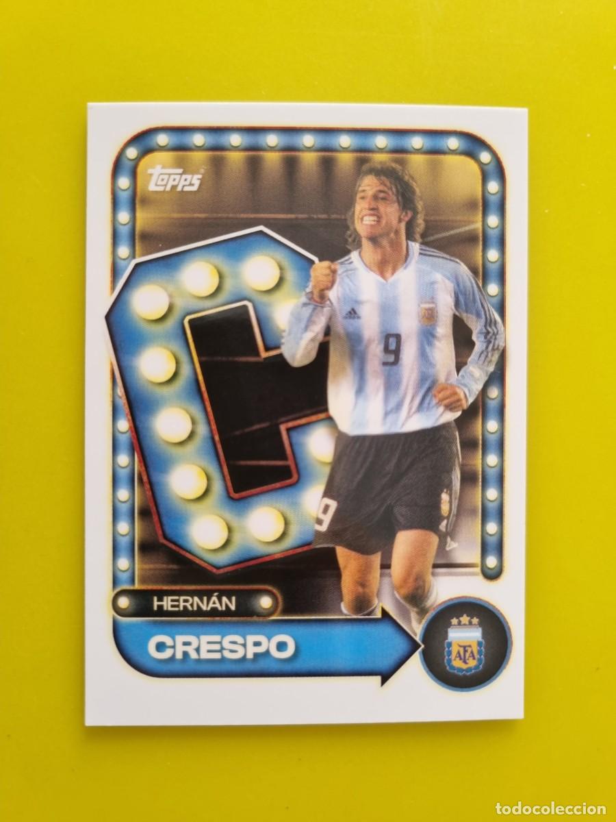 Football Stickers: CROMO FUTBOL ARGENTINA TOPPS COLLECTOR TIN AFA 26 2026 CRESPO 23 AR926