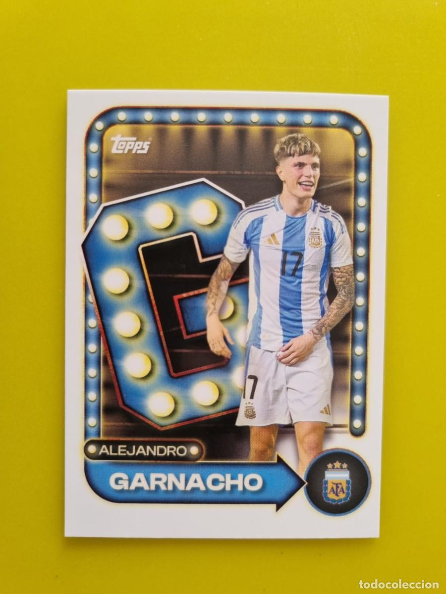 Football Stickers: CROMO FUTBOL ARGENTINA TOPPS COLLECTOR TIN AFA 26 2026 GARNACHO 28 AR926