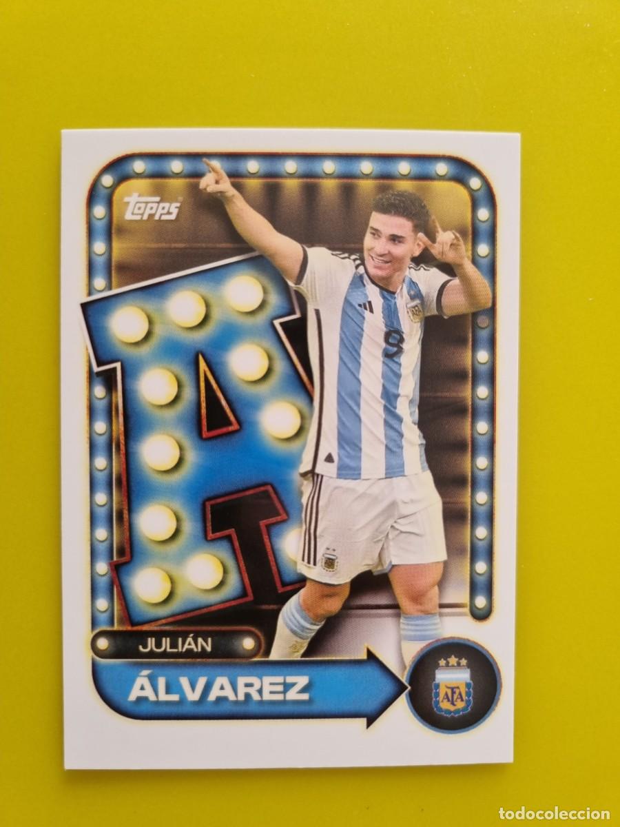 Football Stickers: CROMO FUTBOL ARGENTINA TOPPS COLLECTOR TIN AFA 26 2026 JULIAN ALVAREZ 29 AR926