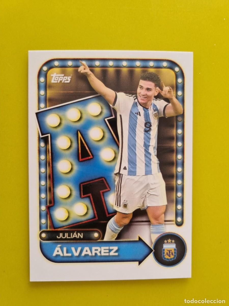 Football Stickers: CROMO FUTBOL ARGENTINA TOPPS COLLECTOR TIN AFA 26 2026 JULIAN ALVAREZ 29 AR926