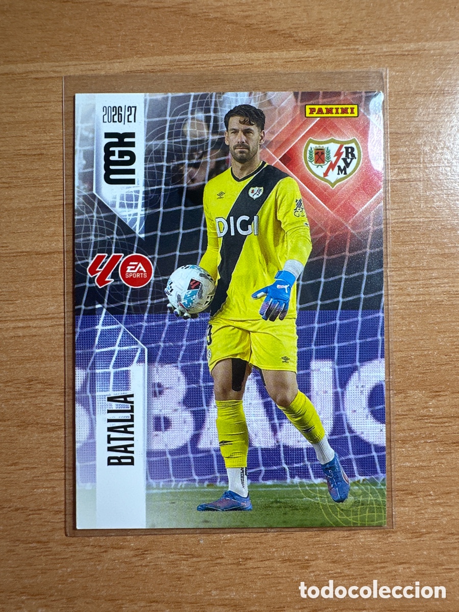 Cromos de f&uacute;tbol: 290 BATALLA RAYO DE VALLECANO MEGACRACKS 2026 2027 (MGK 26 27)