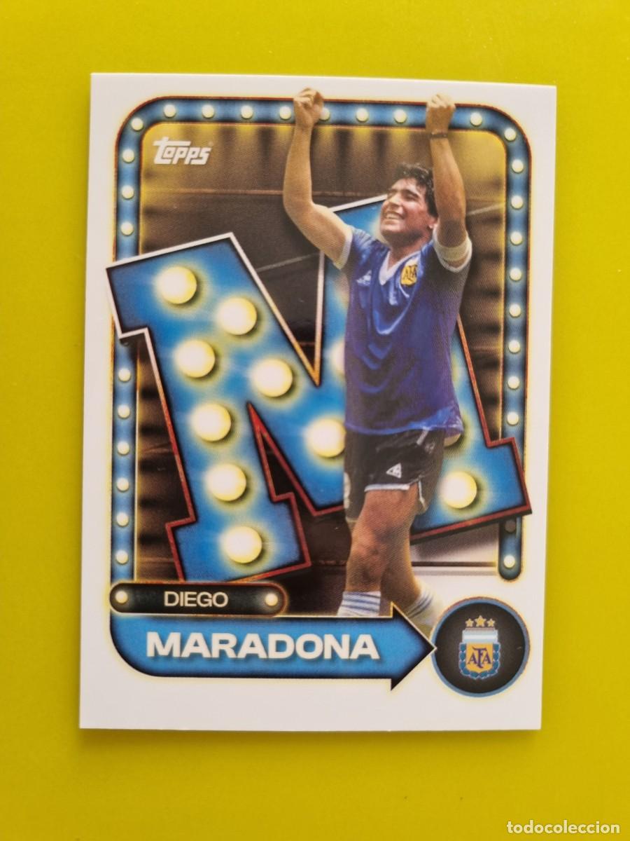Cromos de Futebol: CROMO FUTBOL ARGENTINA TOPPS COLLECTOR TIN AFA 26 2026 MARADONA 25 AR926