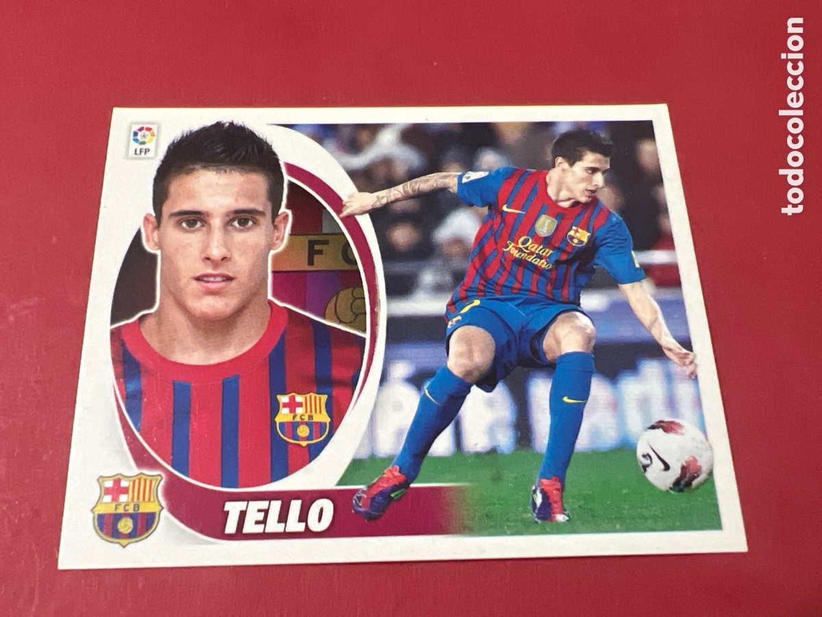 Cromos de Futebol: C4745. CROMO EDICIONES ESTE 2012-2013 TELLO 13B LIGA 12/13 F.C.BARCELONA SIN PEGAR
