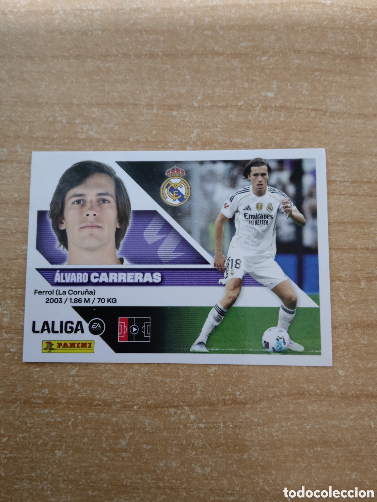 Cromos de Futebol: 10 A CARRERAS REAL MADRID LIGA ESTE 2026 2027