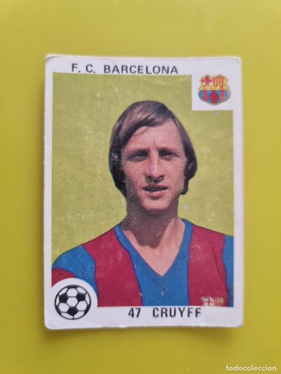 Cromos de f&uacute;tbol: CROMO LIGA ESPA&Ntilde;OLA MAGA 78 79 1978 1979 NUNCA PEGADO SIN PEGAR FC BARCELOA CRUYFF 47 AR926