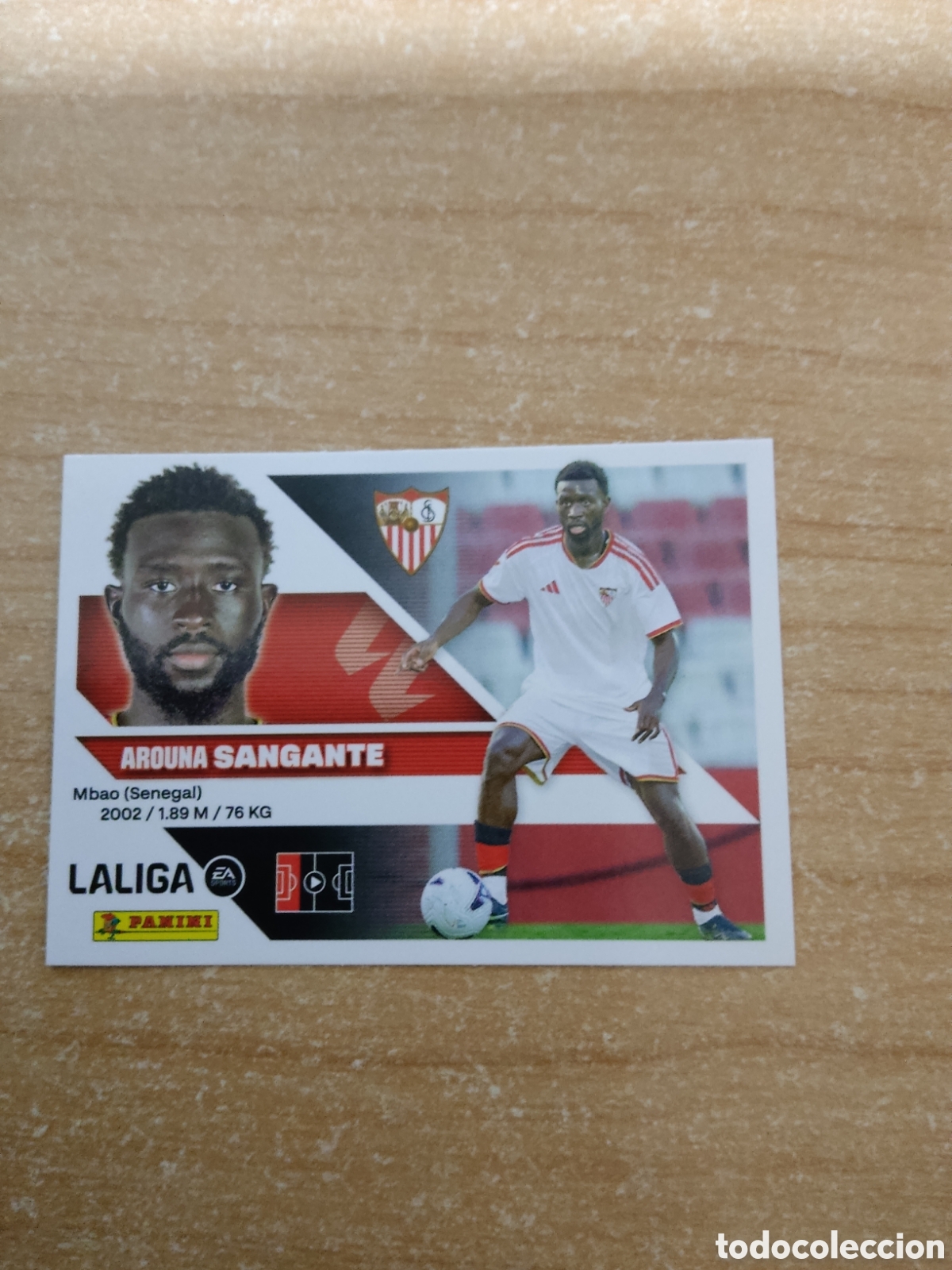 Cromos de f&uacute;tbol: 17 SANGANTE SEVILLA ULTIMO FICHAJE LIGA ESTE 2026 2027