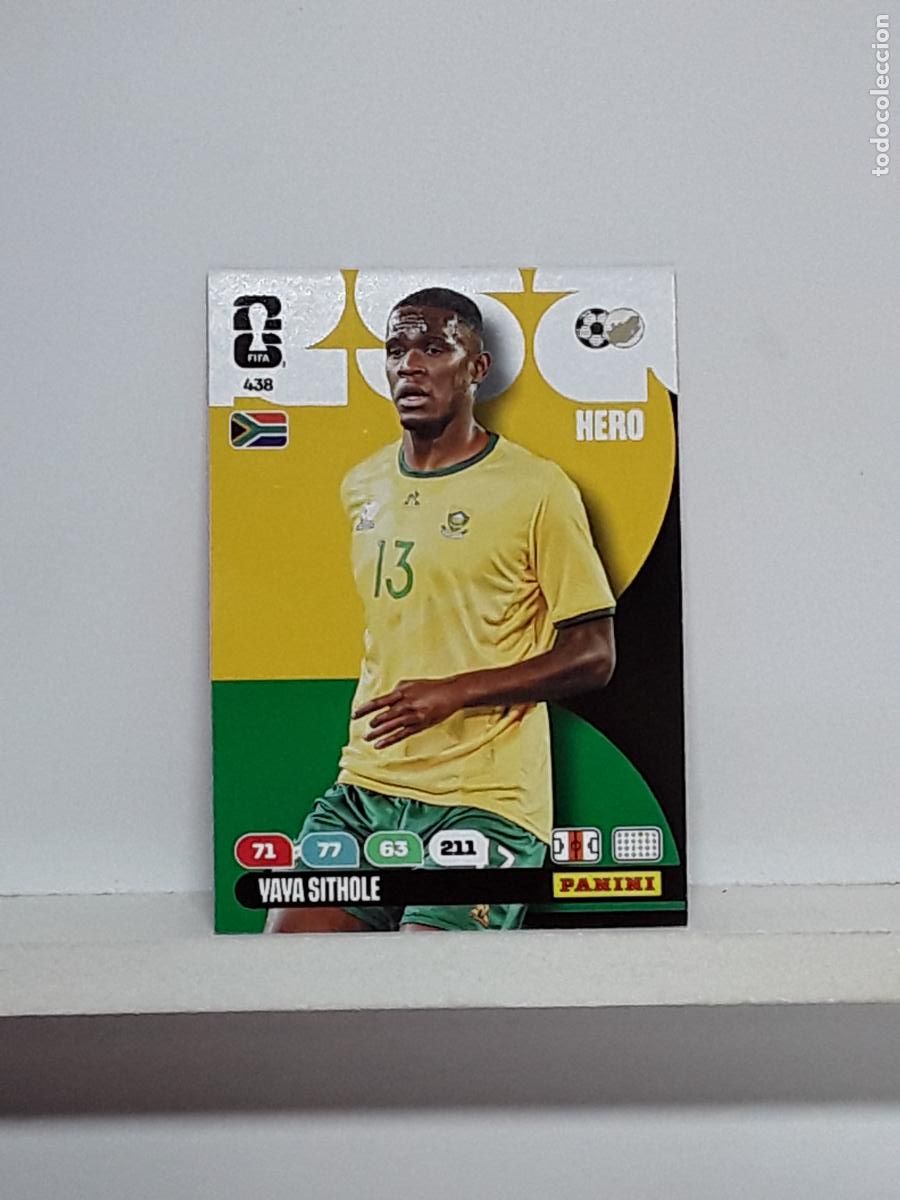 Cromos de f&uacute;tbol: ADRENALYN MUNDIAL 2026 WORLD CUP 26 ALBUM PANINI N 438 SUDAFRICA YAYA SITHOLE