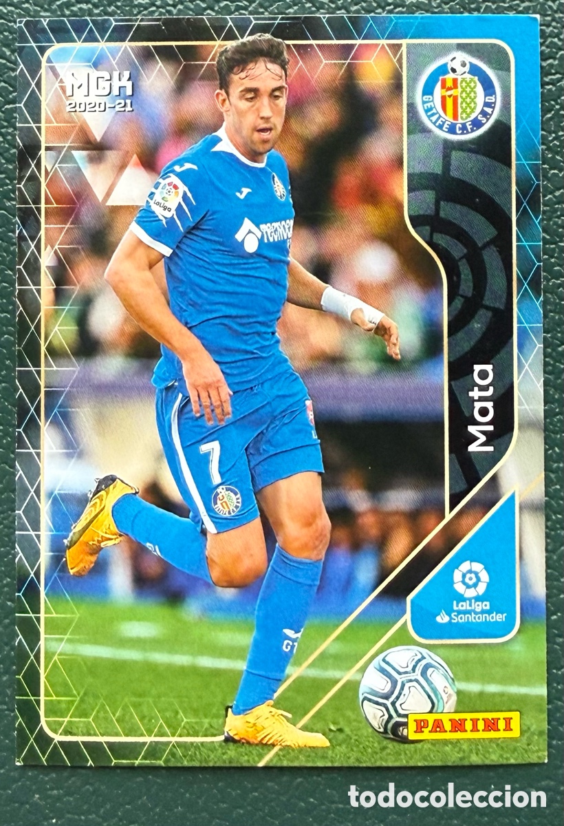 Football Stickers: 159 MATA GETAFE CF FICHAS ALBUM MEGACRACKS 2020 2021 MGK 20 21