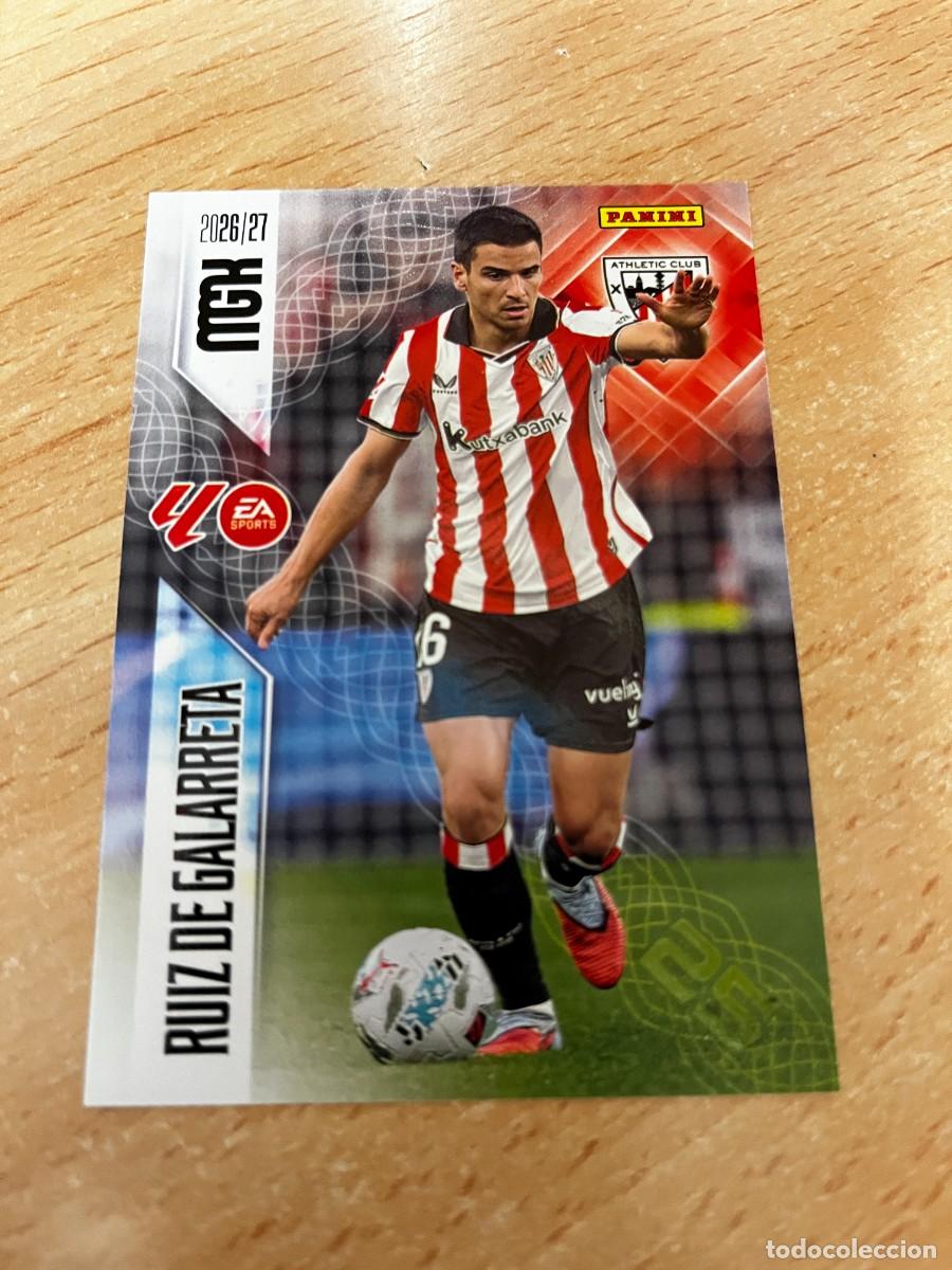 Cromos de f&uacute;tbol: MEGACRACKS MGK 2026 2027 26 27 PANINI N&ordm; 45 RUIZ DE GALARRETA ATHLETIC BILBAO
