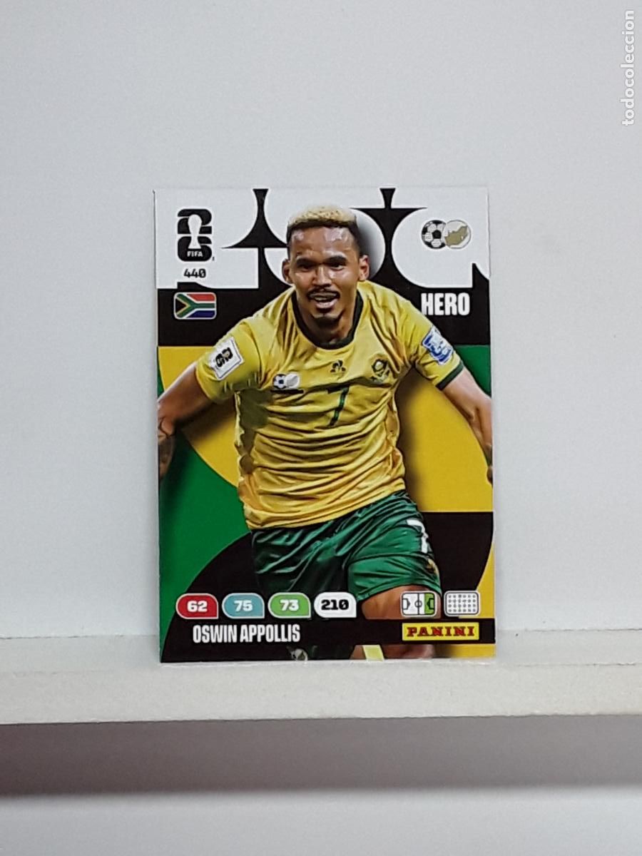 Football Stickers: ADRENALYN MUNDIAL 2026 WORLD CUP 26 ALBUM PANINI N 440 SUDAFRICA OSWIN APPOLLIS