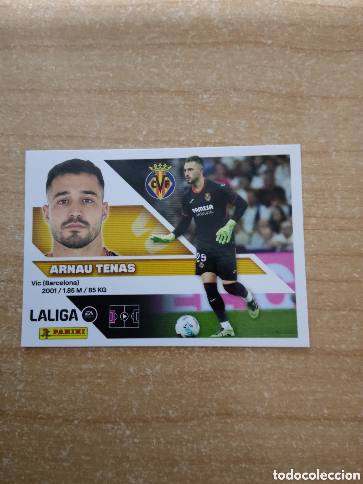 Football Stickers: 4 ARNAU TENAS VILLARREAL LIGA ESTE 2026 2027