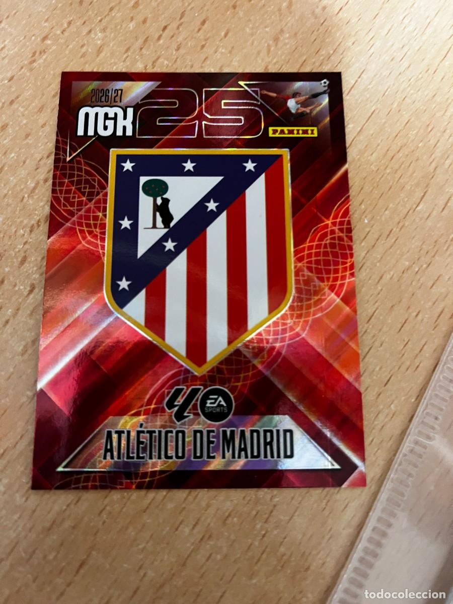 Football Stickers: MEGACRACKS MGK 2026 2027 26 27 PANINI N&ordm; 55 ESCUDO ATL&Eacute;TICO MADRID