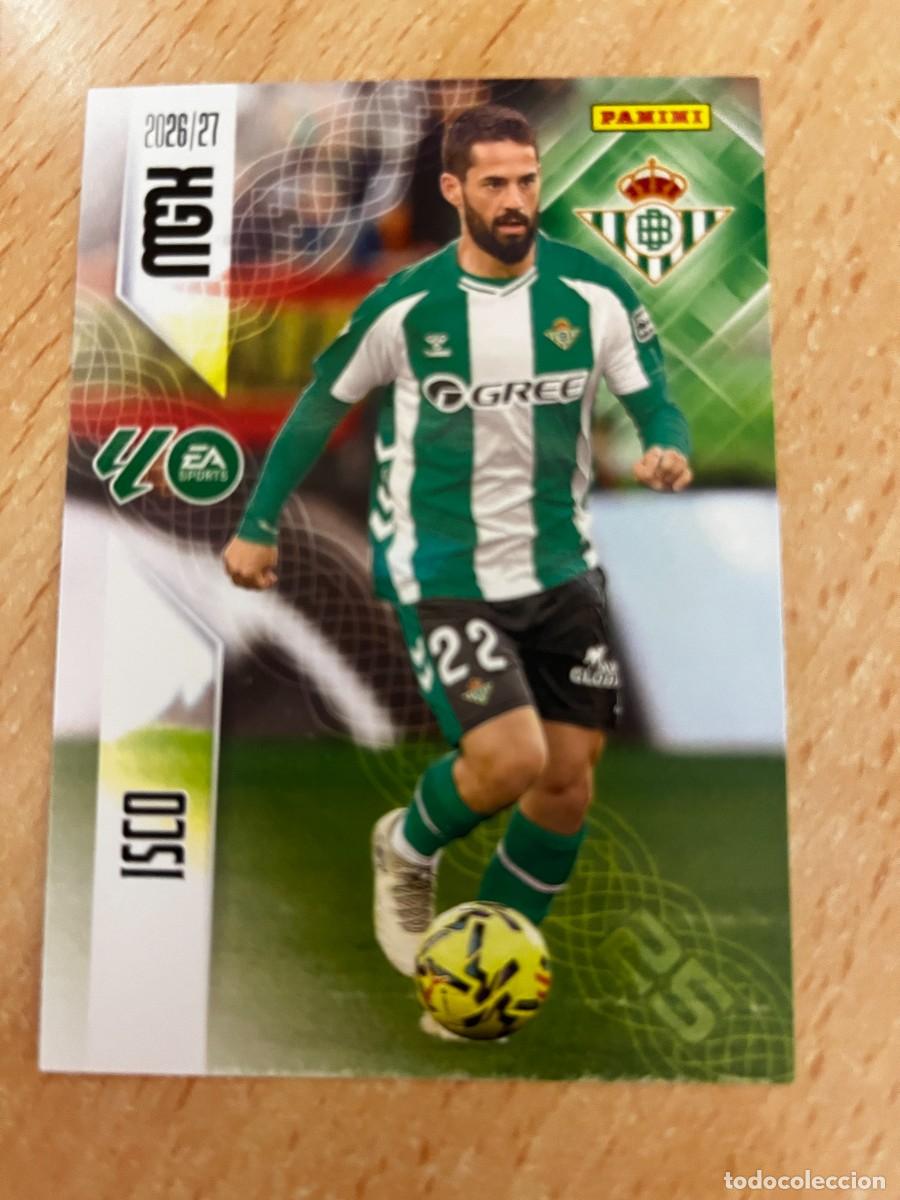 Cromos de f&uacute;tbol: MEGACRACKS MGK 2026 2027 26 27 PANINI N&ordm; 104 ISCO BETIS