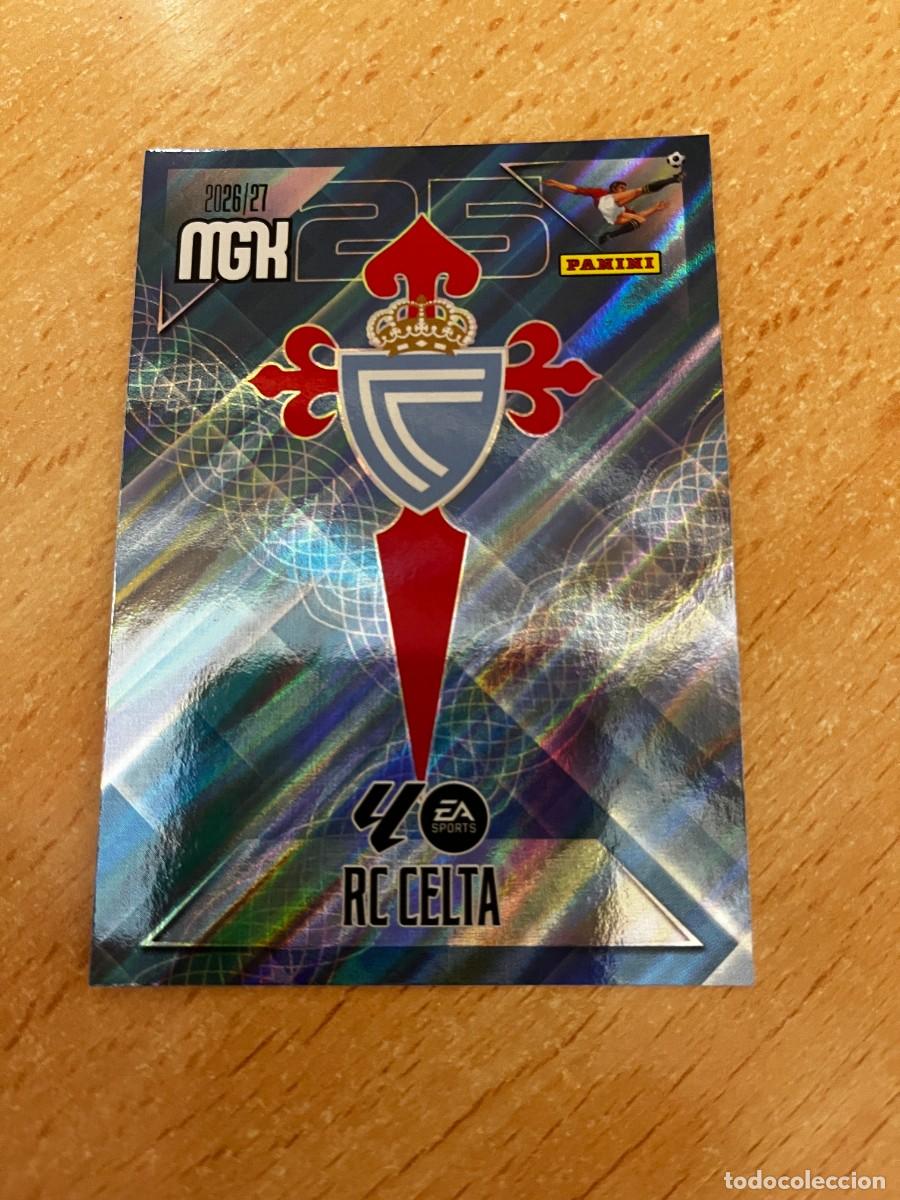 Cromos de f&uacute;tbol: MEGACRACKS MGK 2026 2027 26 27 PANINI N&ordm; 109 ESCUDO CELTA DE VIGO
