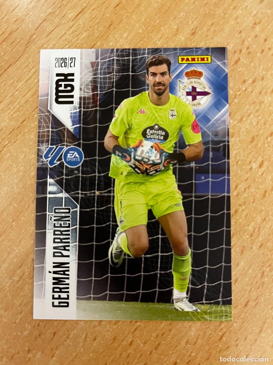 Football Stickers: MEGACRACKS MGK 2026 2027 26 27 PANINI N&ordm; 129 GERMAN PARRE&Ntilde;O DEPORTIVO DE LA CORU&Ntilde;A