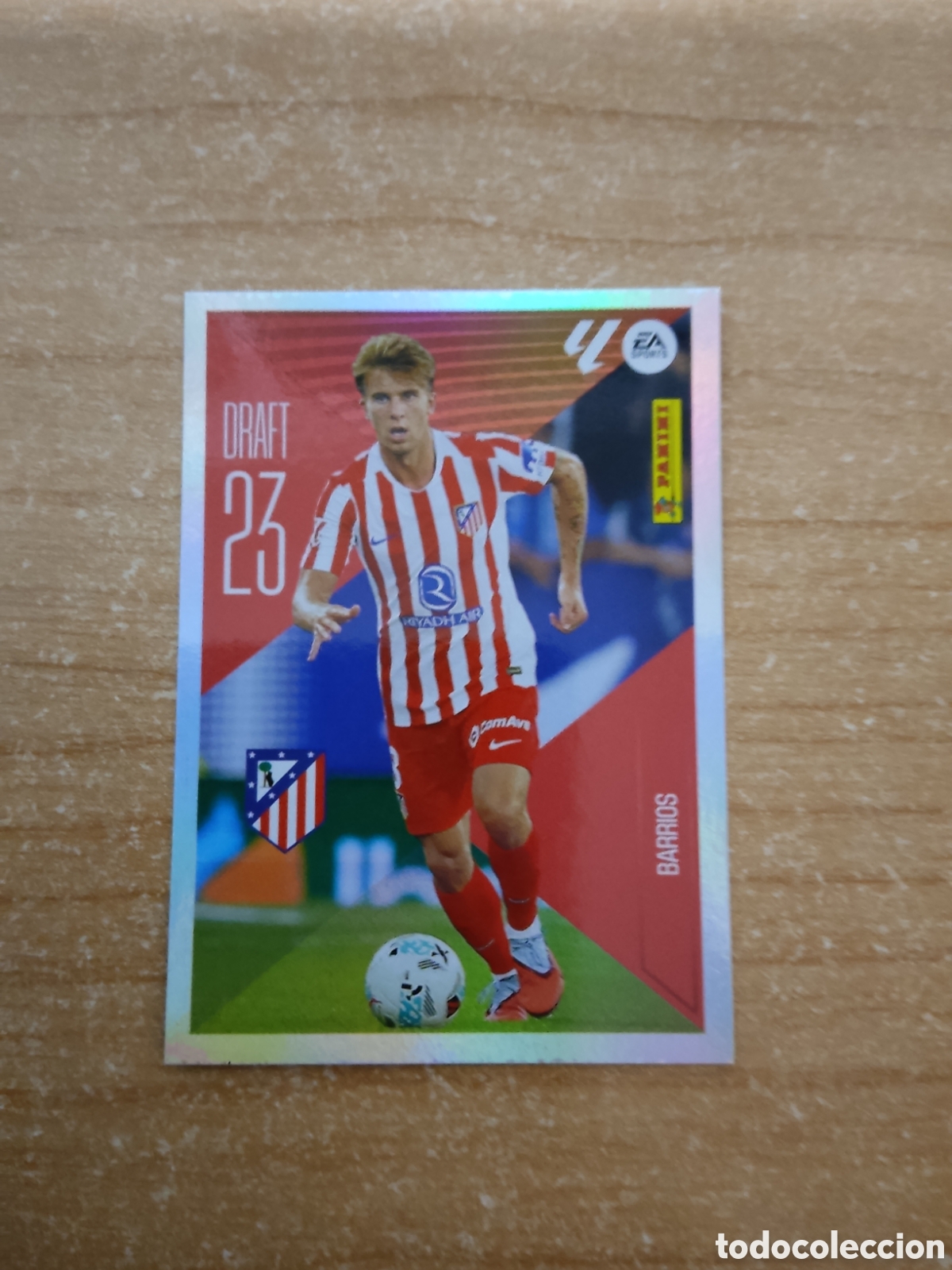 Football Stickers: 3 BARRIOS DRAFT 23 ATLETICO MADRID LIGA ESTE 2026 2027