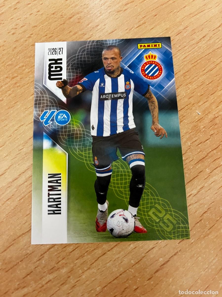 Football Stickers: MEGACRACKS MGK 2026 2027 26 27 PANINI N&ordm; 171 HARTMAN RCD ESPANYOL ESPA&Ntilde;OL