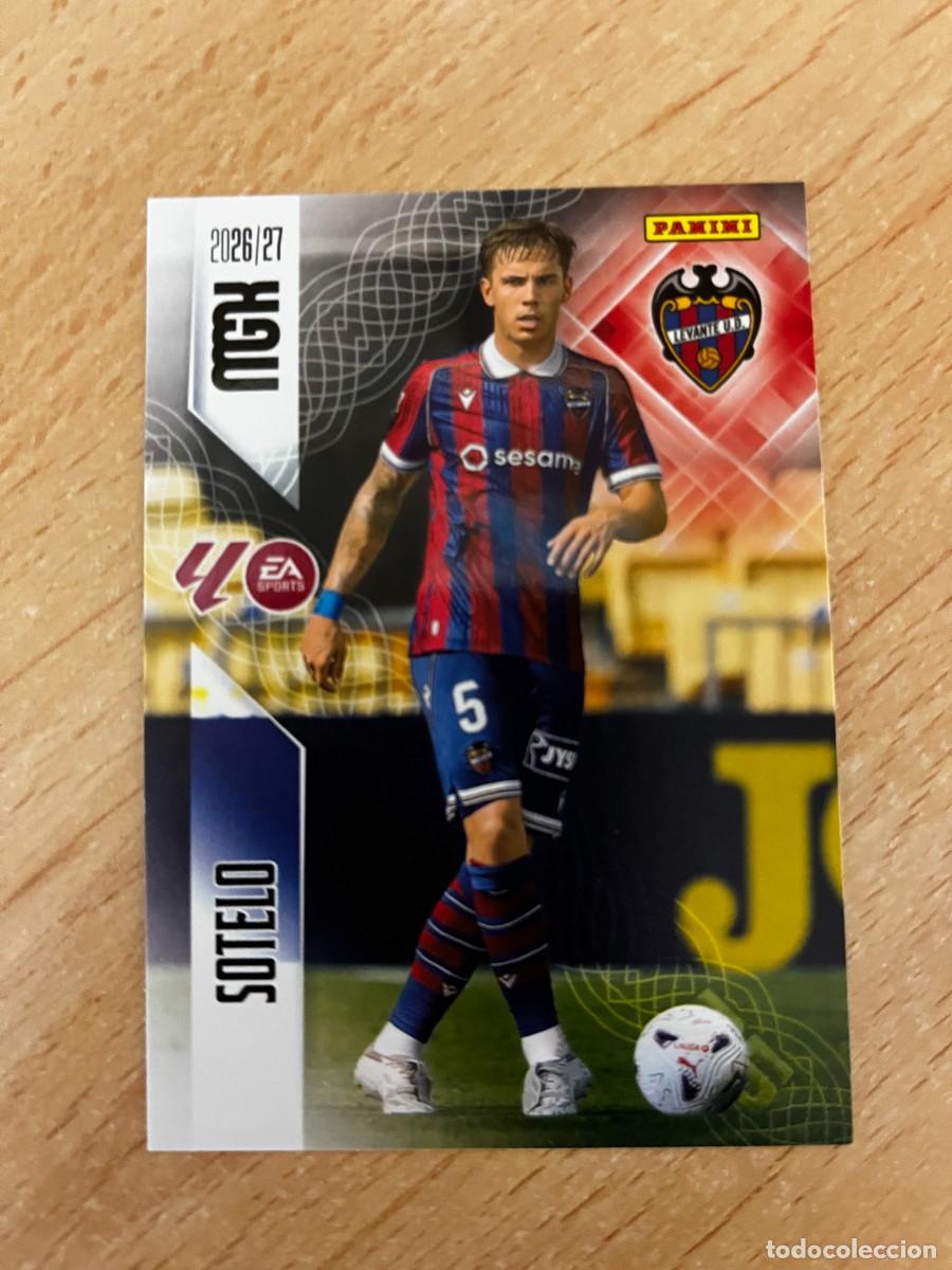 Fu&szlig;ball-Sticker: MEGACRACKS MGK 2026 2027 26 27 PANINI N&ordm; 209 SOTELO LEVANTE