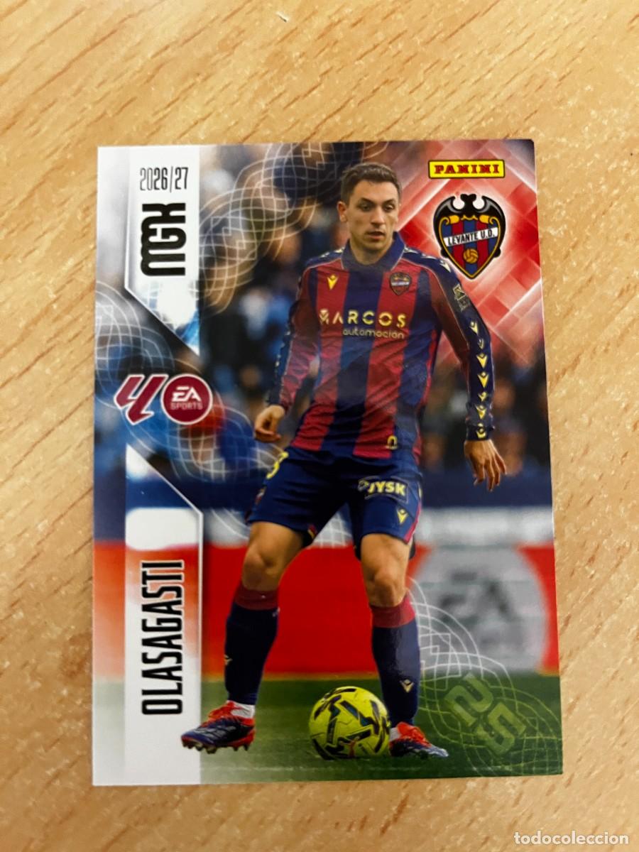 Fu&szlig;ball-Sticker: MEGACRACKS MGK 2026 2027 26 27 PANINI N&ordm; 210 OLASAGASTI LEVANTE
