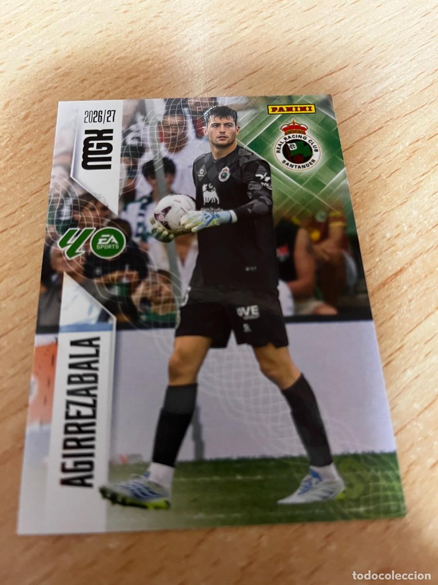 Football Stickers: MEGACRACKS MGK 2026 2027 26 27 PANINI N&ordm; 272 AGIRREZABALA RACING SANTANDER