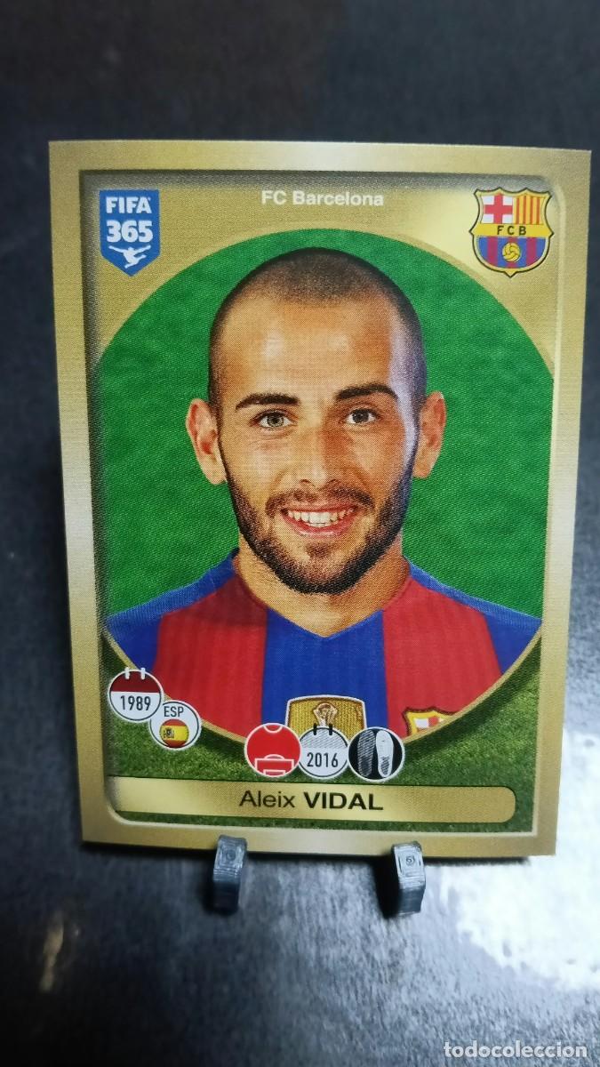 Football Stickers: Vidal 61 Barcelona 2016 2017 Fifa 365 Sin Pegar