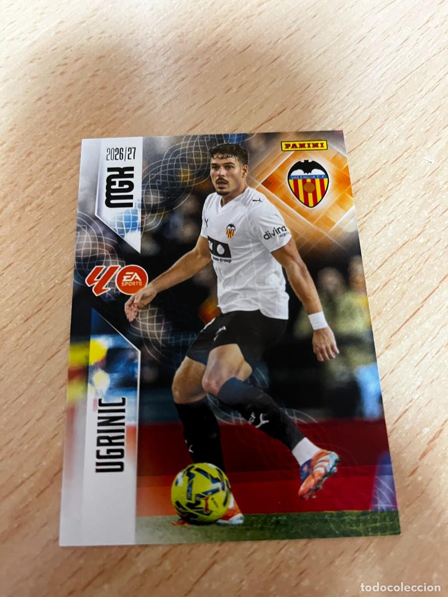 Fu&szlig;ball-Sticker: MEGACRACKS MGK 2026 2027 26 27 PANINI N&ordm; 356 UGRINIC VALENCIA