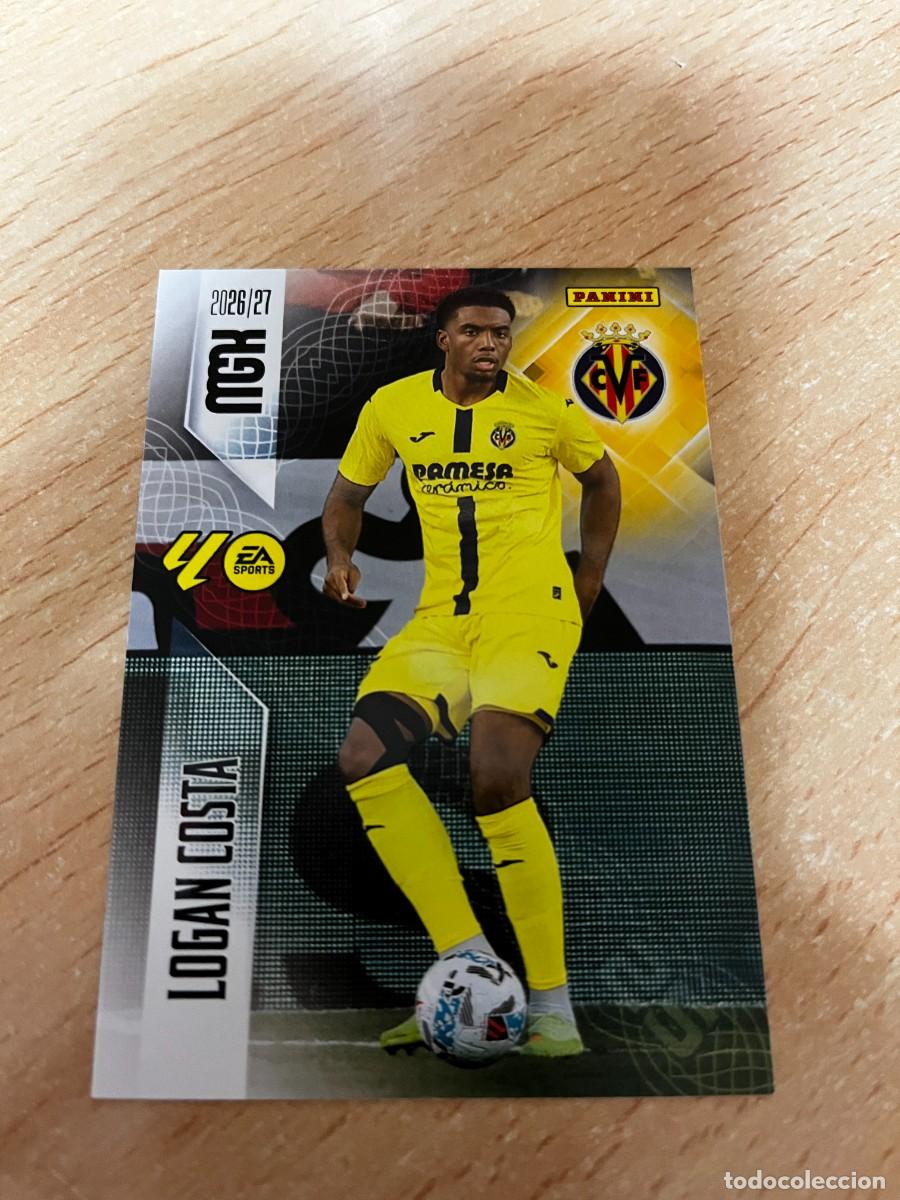 Cromos de f&uacute;tbol: MEGACRACKS MGK 2026 2027 26 27 PANINI N&ordm; 367 LOGAN COSTA VILLARREAL