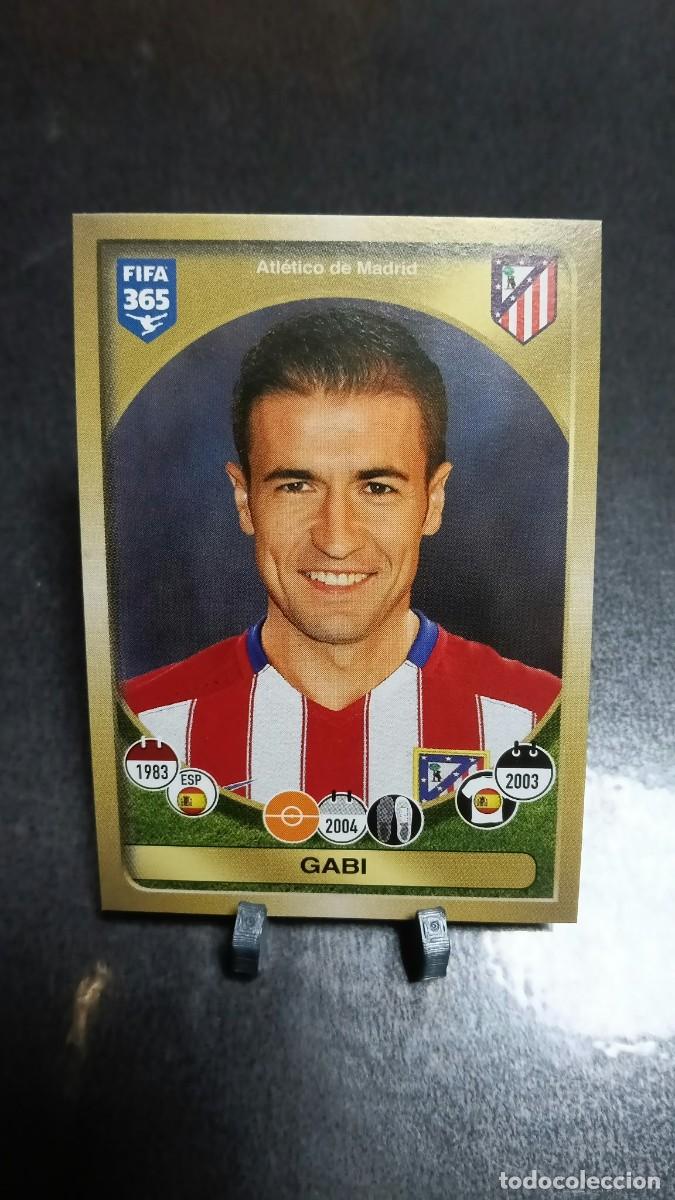 Cromos de f&uacute;tbol: Gabi 57 Atletico de Madrid 2016 2017 Fifa 365 Sin Pegar