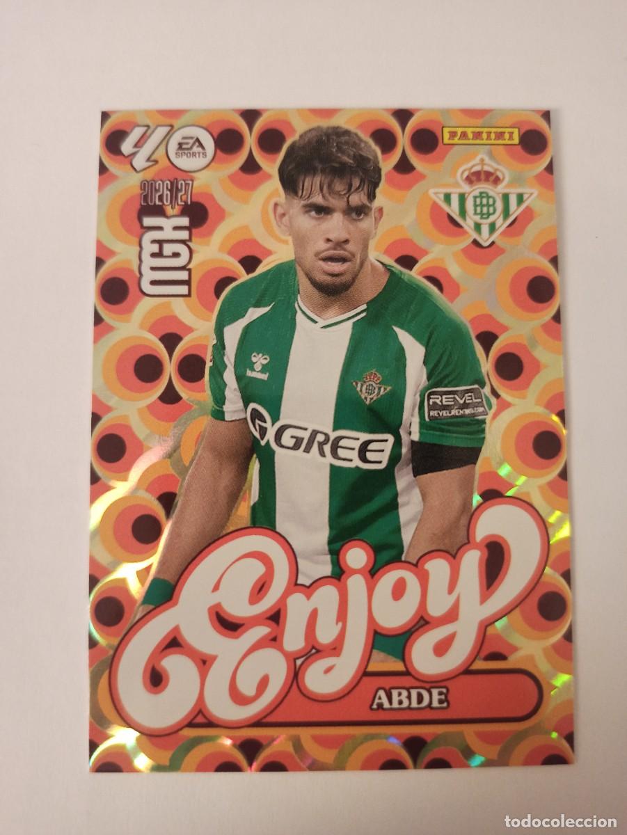 Cromos de f&uacute;tbol: Abde 379 - Betis - ENJOY - MEGACRACKS 2026 2027 - 26 27 - MGK