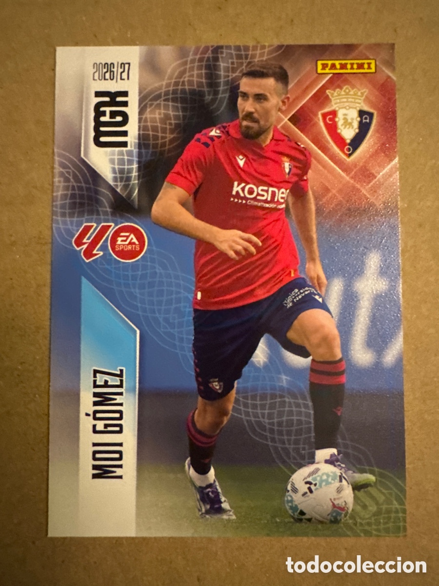 Cromos de f&uacute;tbol: # 264 Moi Gomez Osasuna Megacracks 26 27 2026 2027