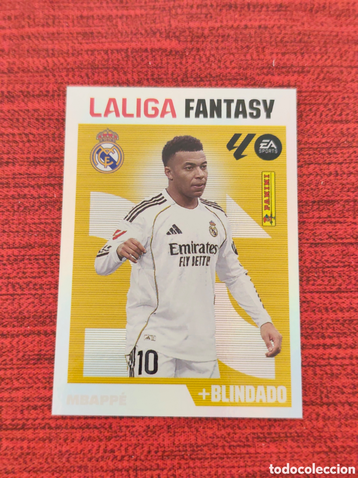 Cromos de f&uacute;tbol: LALIGA FANTASY 9 MBAPP&Eacute; REAL MADRID EDICIONES ESTE 2026 2027