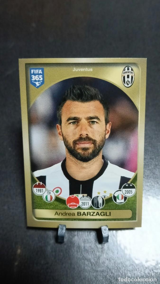 Cromos de f&uacute;tbol: Barzagli 233 Juventus 2016 2017 Fifa 365 Sin Pegar