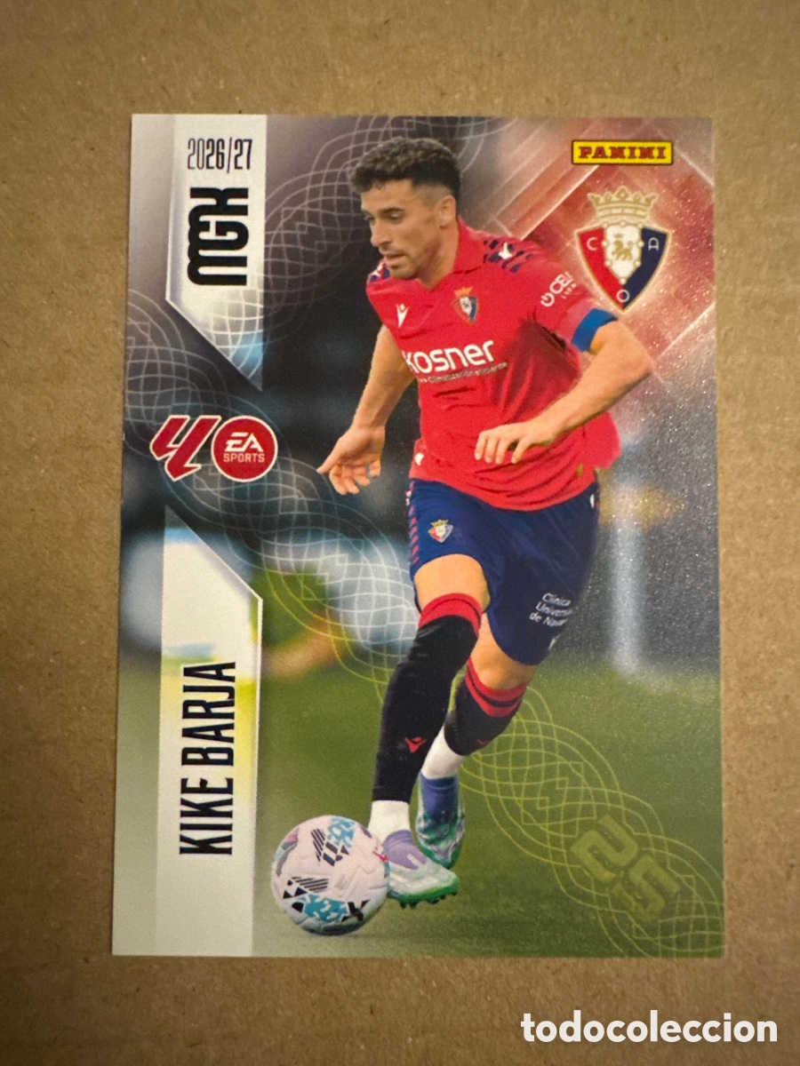 Cromos de f&uacute;tbol: # 268 Kike Barja Osasuna Megacracks 26 27 2026 2027