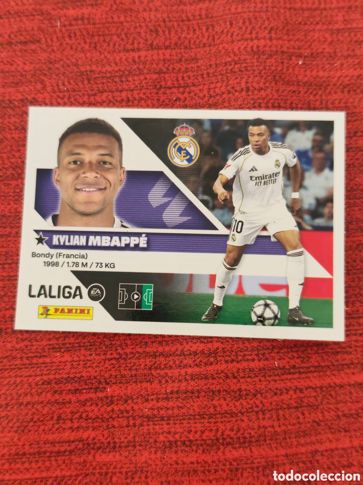 Cromos de f&uacute;tbol: 20 MBAPP&Eacute; REAL MADRID EDICIONES ESTE 2026 , - Foto 1