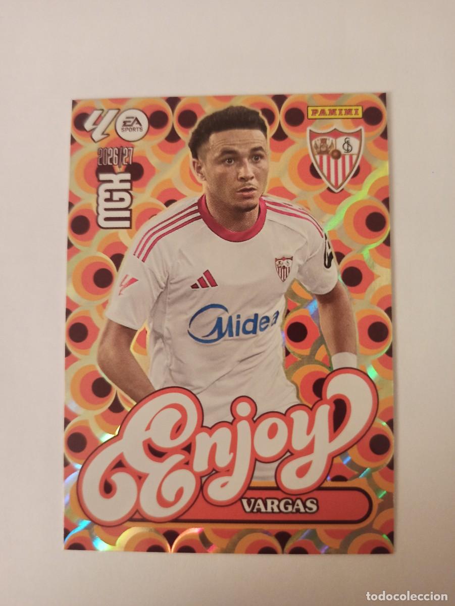 Cromos de f&uacute;tbol: Vargas 387 - Sevilla - ENJOY - MEGACRACKS 2026 2027 - 26 27 - MGK
