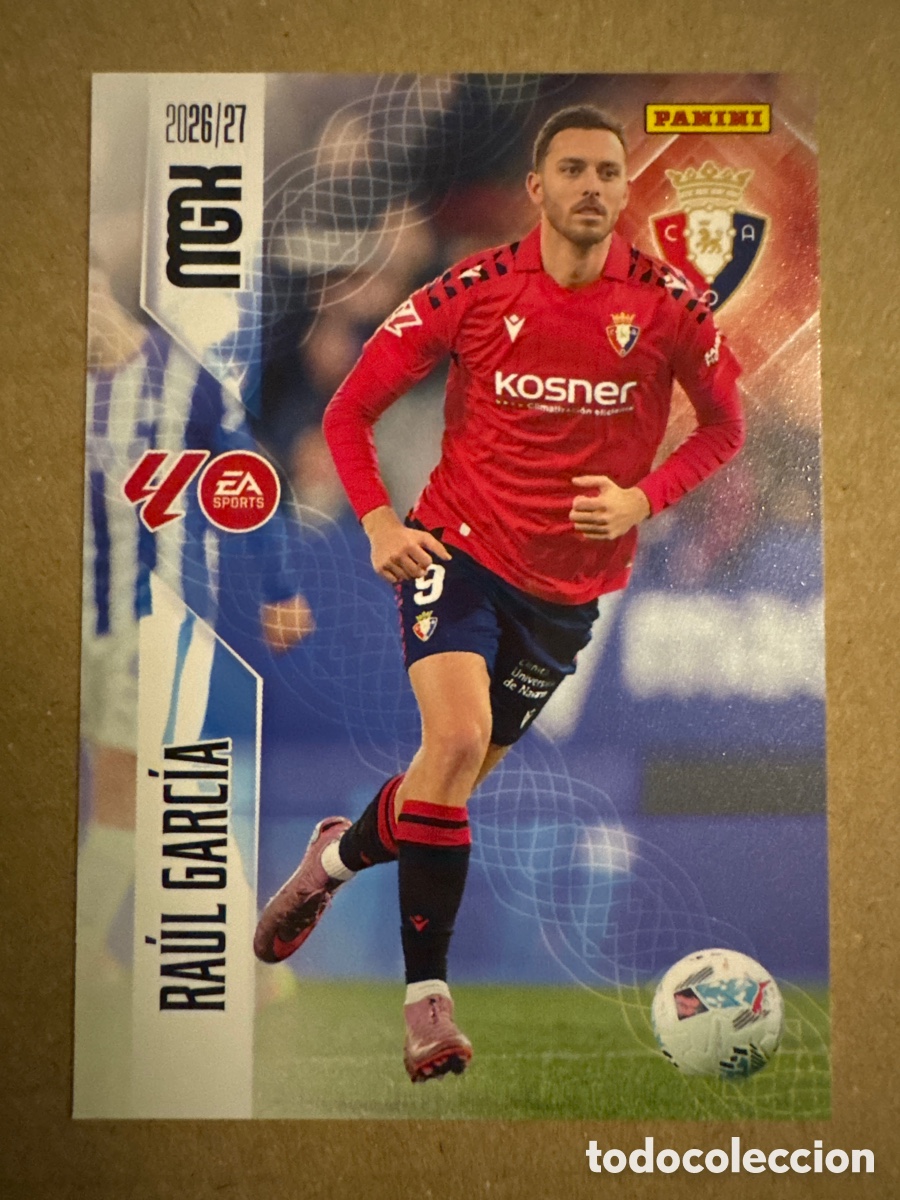 Cromos de f&uacute;tbol: # 269 Ra&uacute;l Garc&iacute;a Osasuna Megacracks 26 27 2026 2027