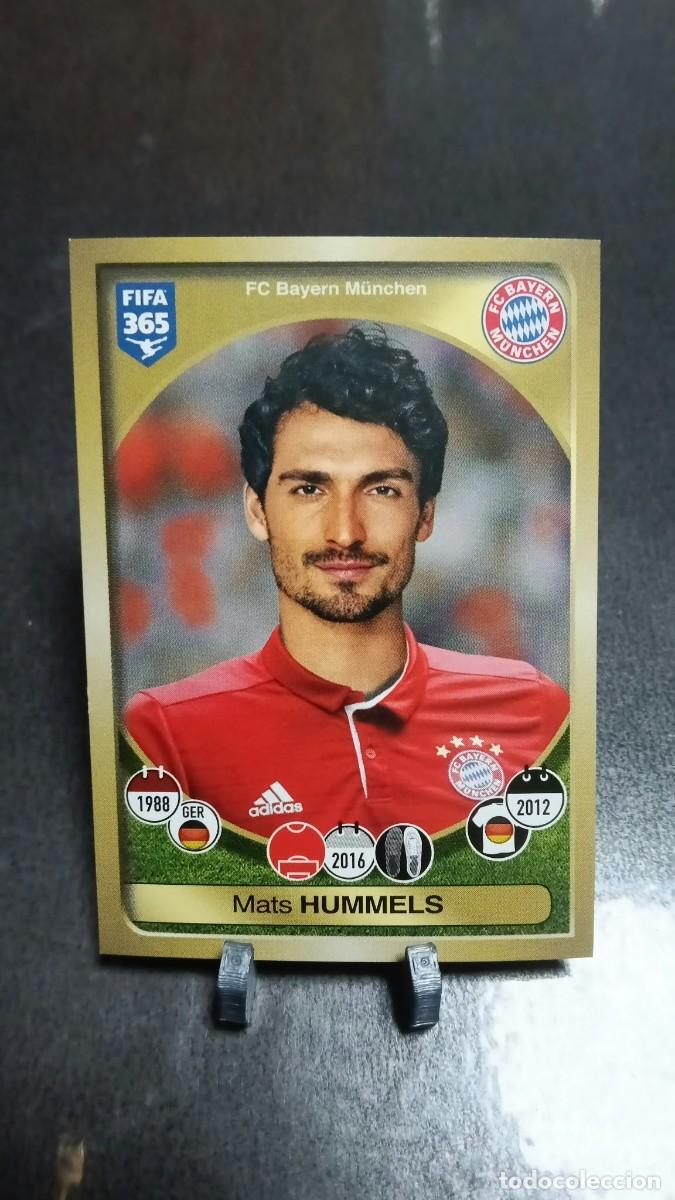 Cromos de f&uacute;tbol: Hummels 302 Bayern Munchen 2016 2017 Fifa 365 Sin Pegar
