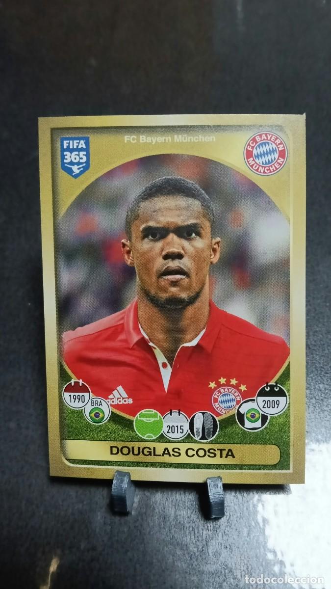 Cromos de f&uacute;tbol: Douglas Costa 307 Bayern Munchen 2016 2017 Fifa 365 Sin Pegar