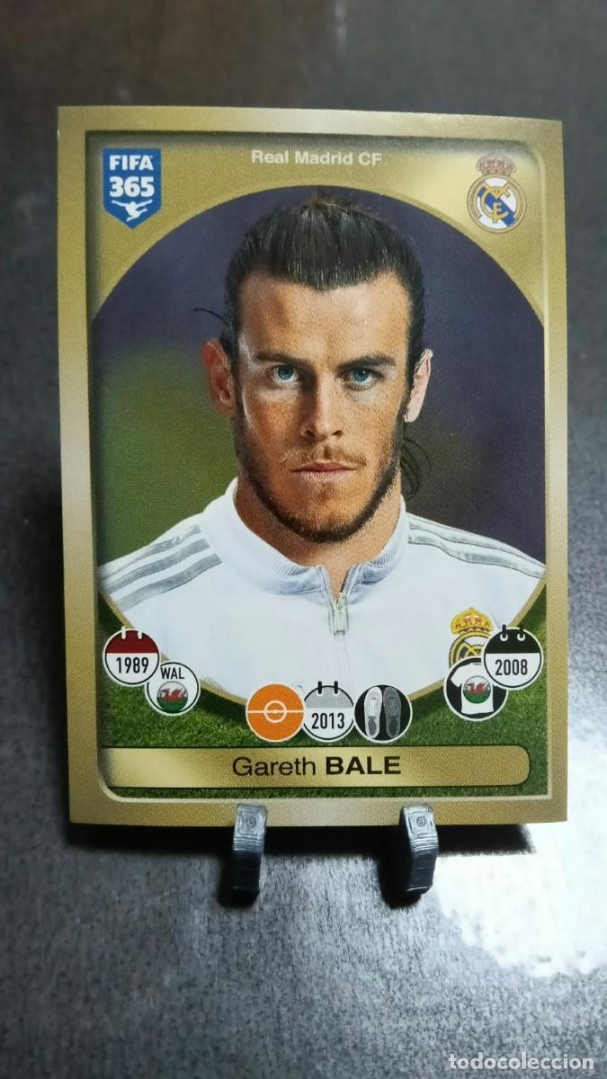 Cromos de f&uacute;tbol: Gareth Bale 84 Real Madrid 2016 2017 Fifa 365 Sin Pegar