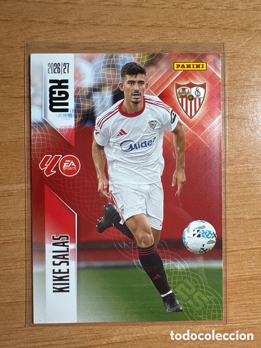Cromos de f&uacute;tbol: 330 KIKE SALAS SEVILLA MEGACRACKS 2026 2027 (MGK 26 27)