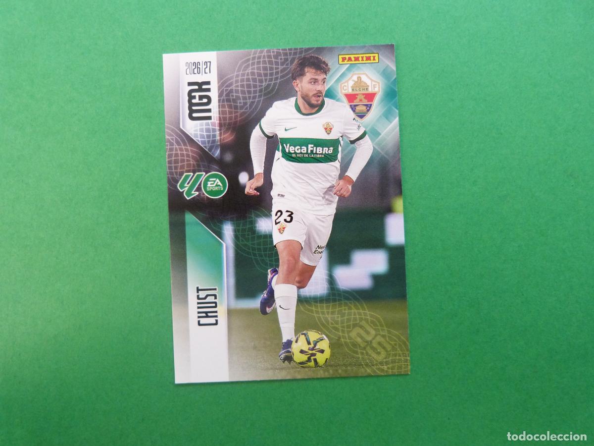 Cromos de f&uacute;tbol: TRADING CARD FUTBOL CHUST ELCHE C.F. N&ordm; 149 LIGA MEGACRACKS 2026-2027/26-27 PANINI