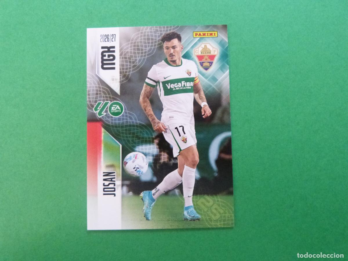 Cromos de f&uacute;tbol: TRADING CARD FUTBOL JOSAN ELCHE C.F. N&ordm; 157 LIGA MEGACRACKS 2026-2027/26-27 PANINI