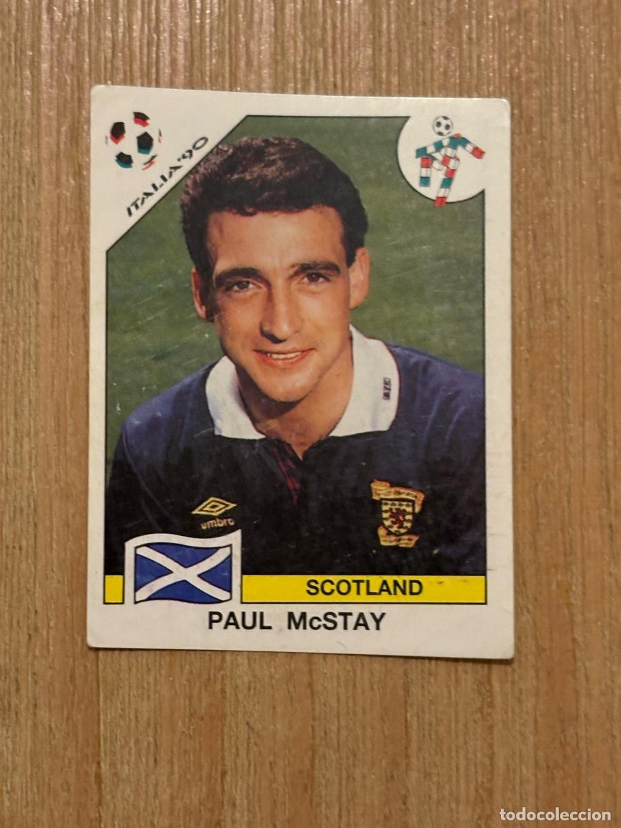 Cromos de f&uacute;tbol: 37. CROMO PAUL McSTAY N 223 ESCOCIA MUNDIAL ITALIA 90 1990 PANINI NUNCA PEGADO SIN PEGAR