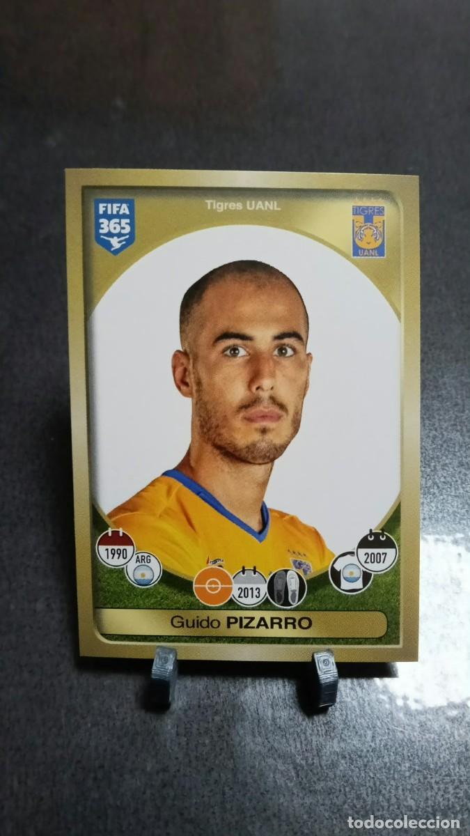 Cromos de f&uacute;tbol: Pizarro 498 Tigres UANL 2016 2017 Fifa 365 Sin Pegar