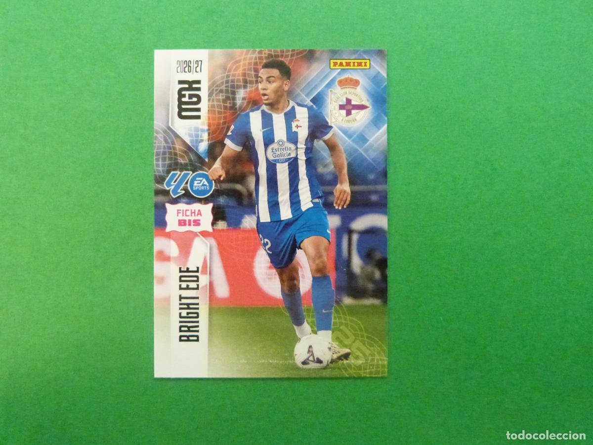 Cromos de f&uacute;tbol: TRADING CARD FUTBOL BRIGHT EDE R.C.D. LA CORU&Ntilde;A N&ordm; 133 BIS LIGA MEGACRACKS 2026-2027/26-27 PANINI
