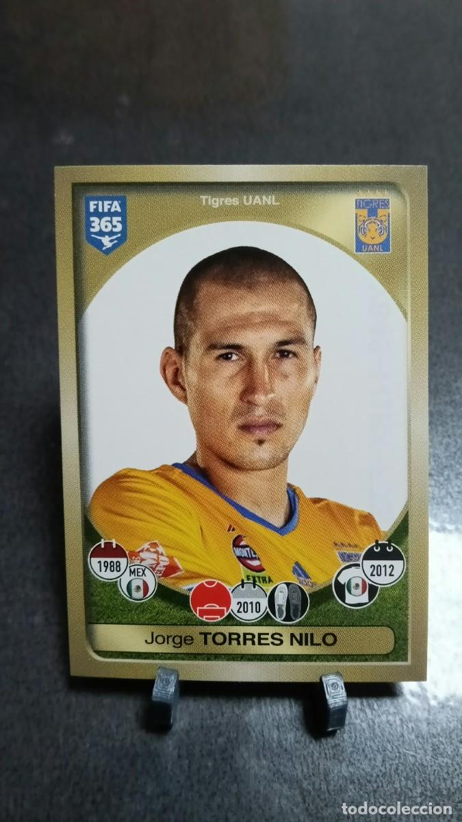 Cromos de f&uacute;tbol: Torres Nilo 495 Tigres UANL 2016 2017 Fifa 365 Sin Pegar