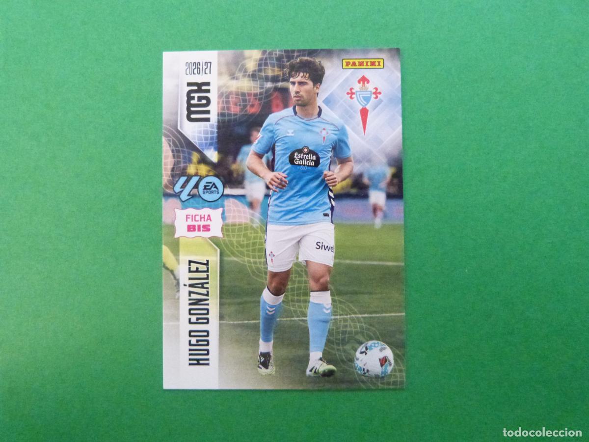 Cromos de f&uacute;tbol: TRADING CARD FUTBOL HUGO GONZ&Aacute;LEZ CELTA DE VIGO N&ordm; 123 BIS LIGA MEGACRACKS 2026-2027/26-27 PANINI