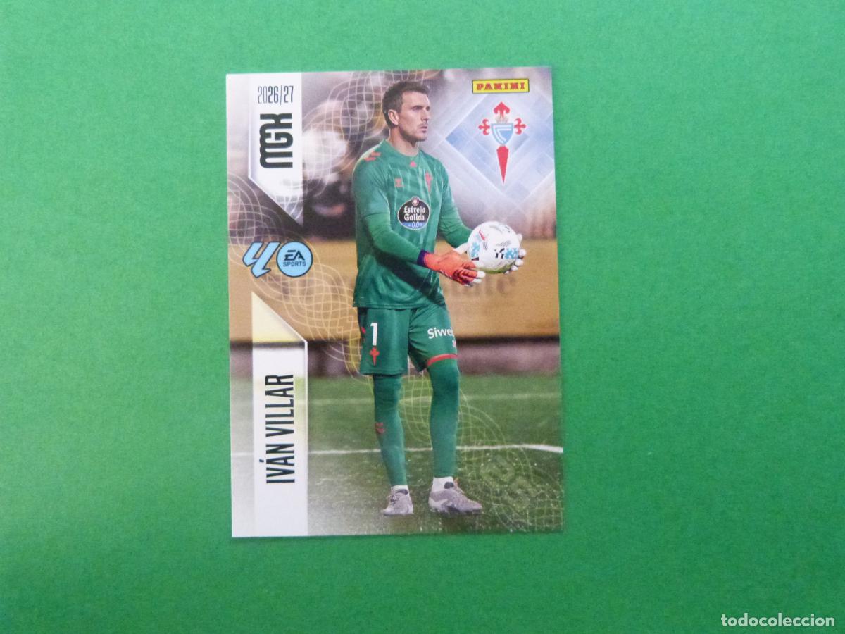 Fu&szlig;ball-Sticker: TRADING CARD FUTBOL IV&Aacute;N VILLAR CELTA DE VIGO N&ordm; 111 LIGA MEGACRACKS 2026-2027/26-27 PANINI