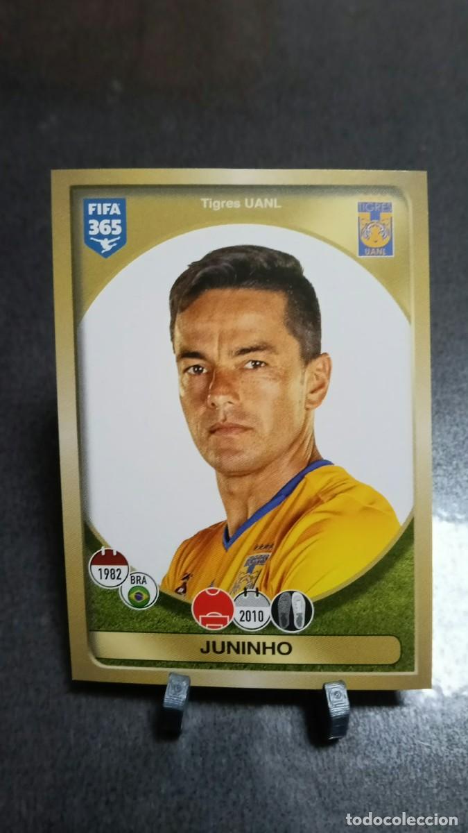 Fu&szlig;ball-Sticker: Juninho 491 Tigres UANL 2016 2017 Fifa 365 Sin Pegar